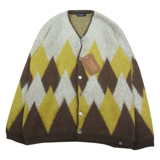 STANDARD CALIFORNIA スタンダードカリフォルニア SD MOHAIR CARDIGAN モヘア カーディガン ブラウン系 L【極上美品】【中古】