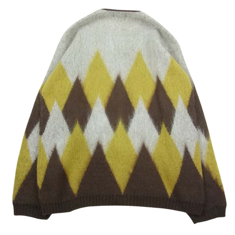 STANDARD CALIFORNIA スタンダードカリフォルニア SD MOHAIR CARDIGAN モヘア カーディガン ブラウン系 L【極上美品】【中古】
