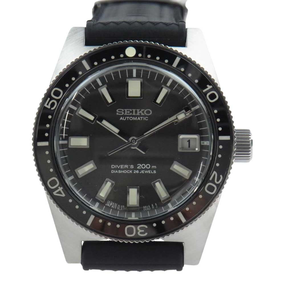 SEIKO セイコー 　SBEN003  国内限定500本 Prospex プロスペックス 1965年 メカニカル ダイバーズ 復刻 キャリバー 自動巻き 腕時計 ブラック系【新古品】【未使用】【中古】