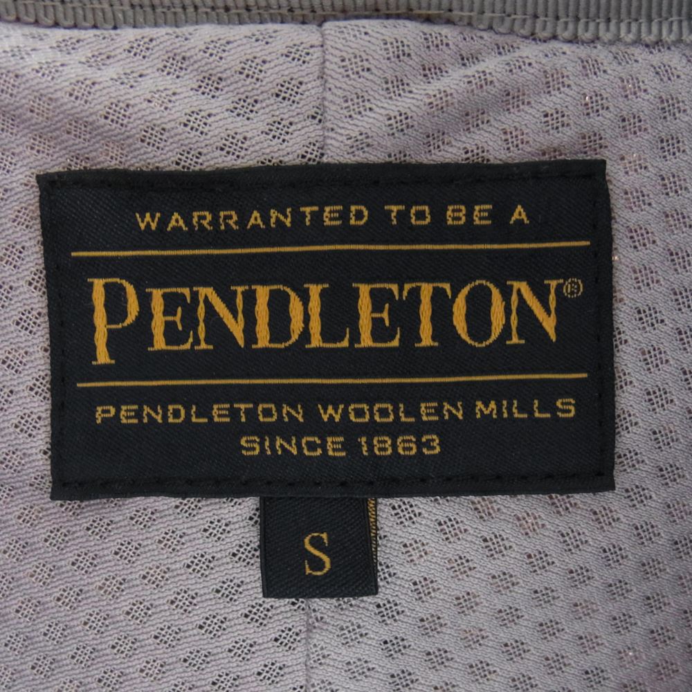 PENDLETON ペンドルトン 9475-7204 ネイティブ柄 フリース ジャケット グレー系 オレンジ系 マルチカラー系 S【中古】