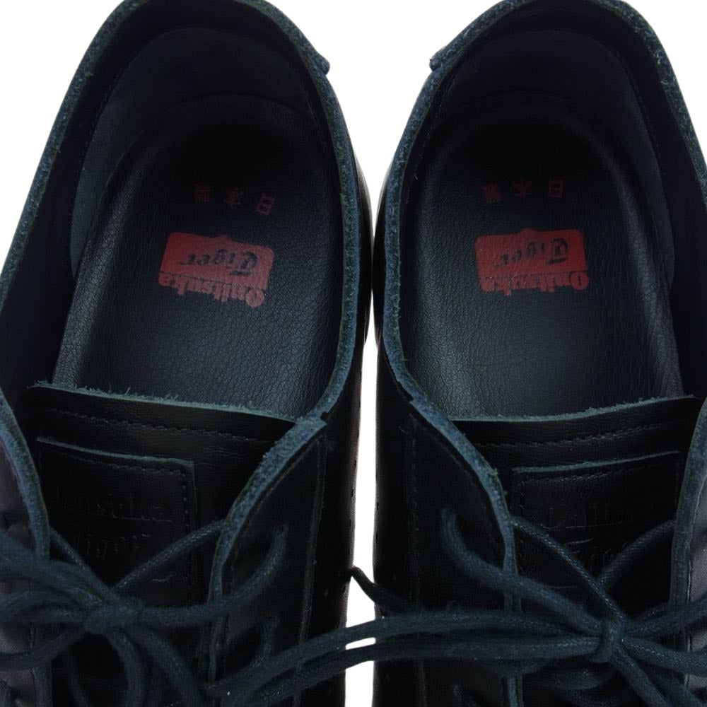 ONITSUKA TIGER オニツカタイガー 1183B460-002 FABRE DELUXE LO CL ファブレ デラックス ロー スニーカー ブラック系 26.5ｃｍ【美品】【中古】