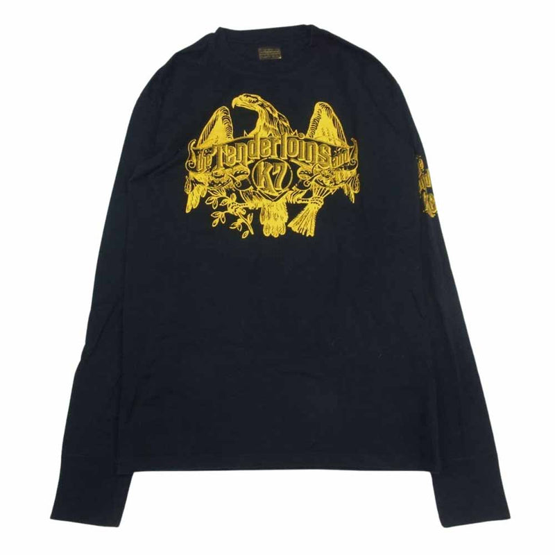 TENDERLOIN テンダーロイン K7 イーグル ロングスリーブ TEE ブラック系【中古】