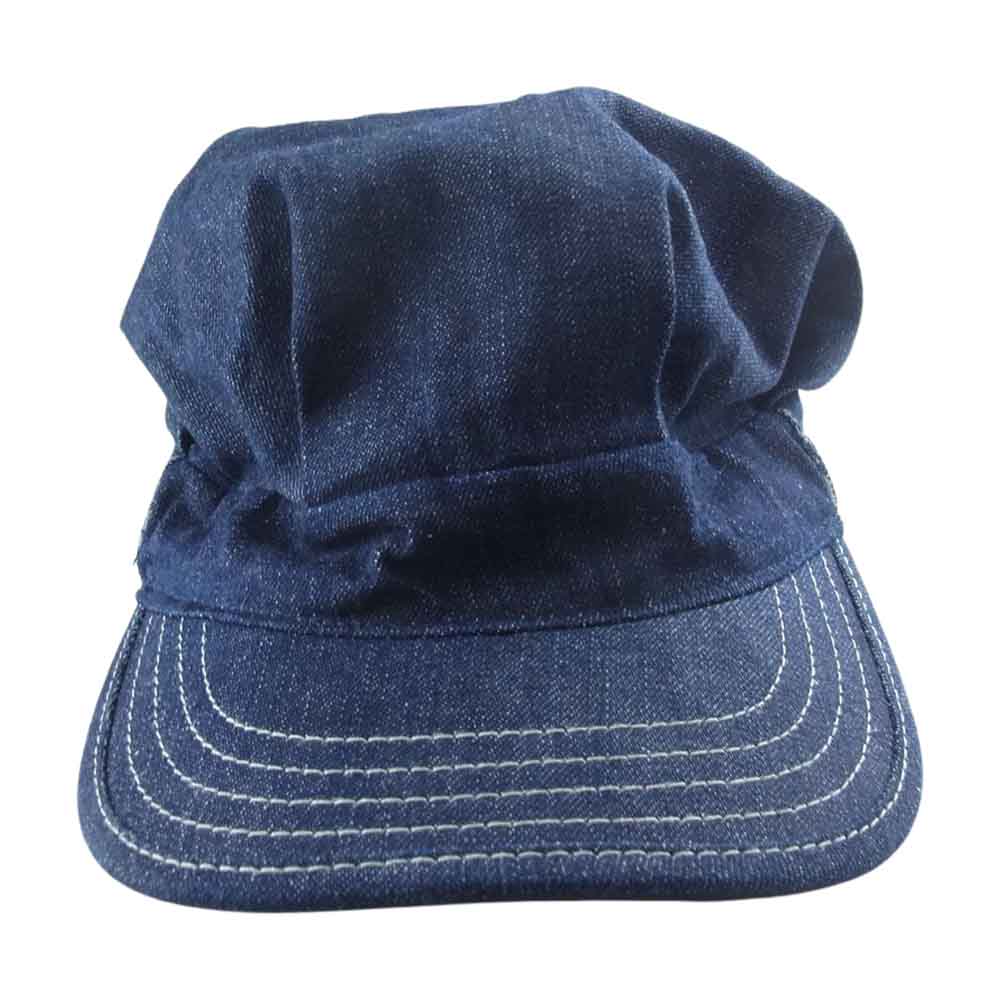 TENDERLOIN テンダーロイン オクタゴン デニム ワーク キャップ インディゴブルー系 OS【中古】