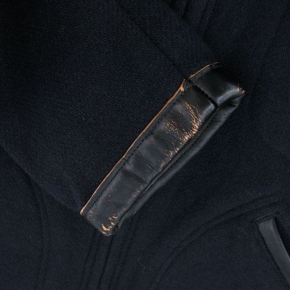 TENDERLOIN テンダーロイン T-MELTON COSSACK コサック メルトン チンストラップ ウール ジャケット ブラック系【中古】