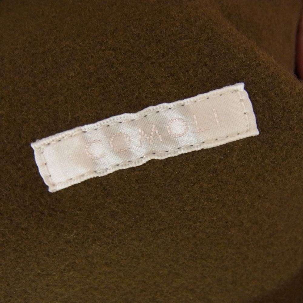 COMOLI コモリ 16AW J03-01009 フェルトンジップ ウール ナイロン ジャケット ブラウン系 1【中古】