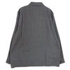 COMOLI コモリ 20AW  S03-02005  ヨリ杢 オープンカラー シャツ  グレー系 1【極上美品】【中古】