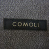 COMOLI コモリ 20AW  S03-02005  ヨリ杢 オープンカラー シャツ  グレー系 1【極上美品】【中古】