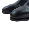 John Lobb ジョンロブ BEAKLEY オックスフォードカーフ パンチドキャップトゥ シングルモンクストラップ シューズ ブラック系 6E【美品】【中古】