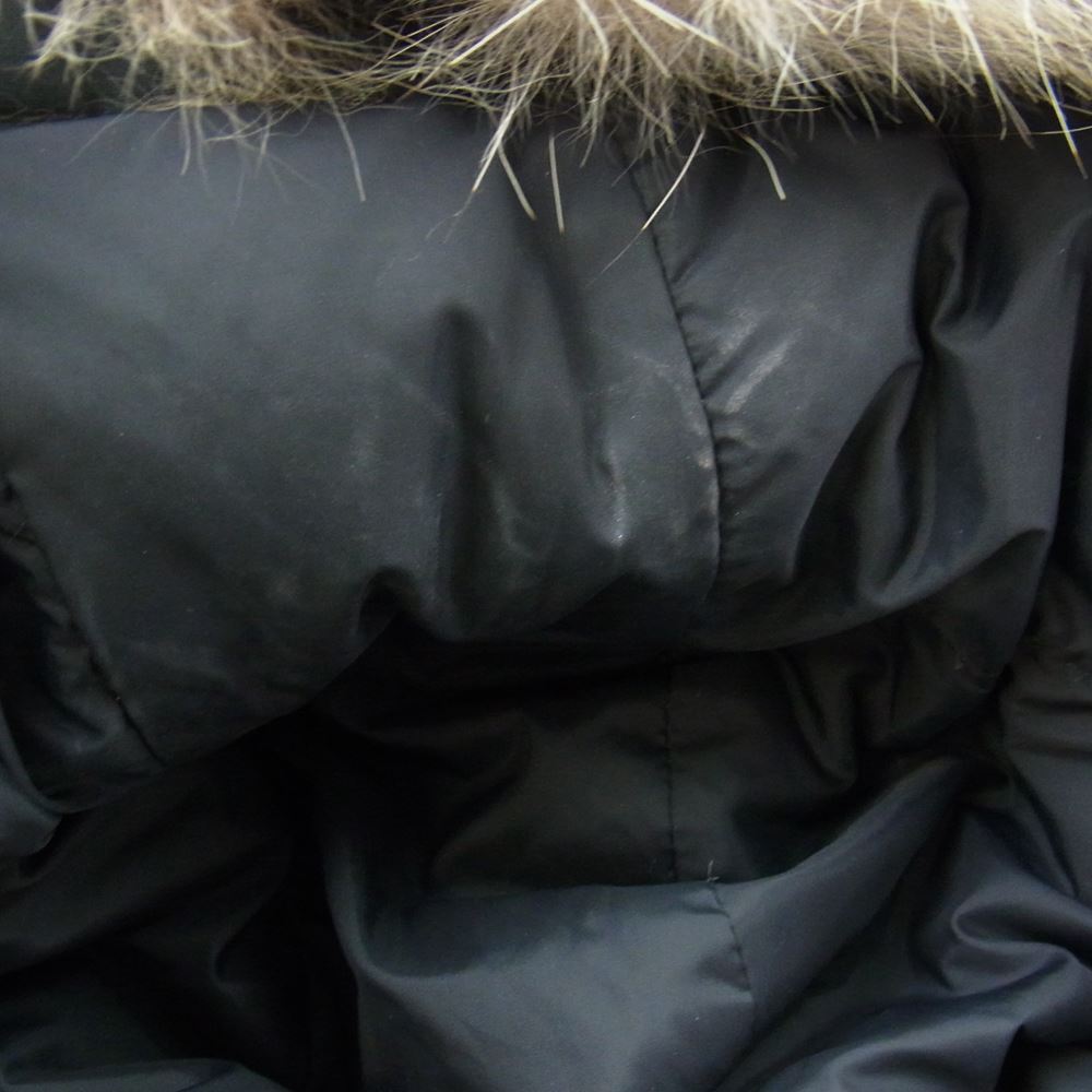 CANADA GOOSE カナダグース 2302JL 国内正規品 サザビーリーグタグ MACKENZIE PARKA マッケンジー パーカ フーデッド ジャケット フーディー ブラック系 S【中古】