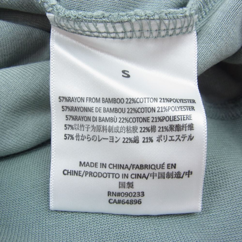 FEAR OF GOD フィアオブゴッド 23SS 125BT224051F FOG ESSENTIALS エッセンシャルズ sycamore polo パイル地 半袖 ポロシャツ グリーン系 S【中古】