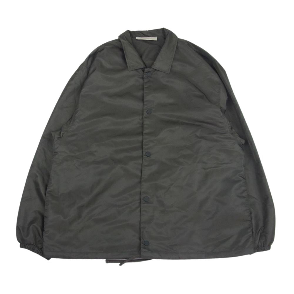 FEAR OF GOD フィアオブゴッド 22SS 8325-343-1507 FOG ESSENTIALS エッセンシャルズ Coaches Jacket コーチ ジャケット 1977 カーキ系 S【中古】