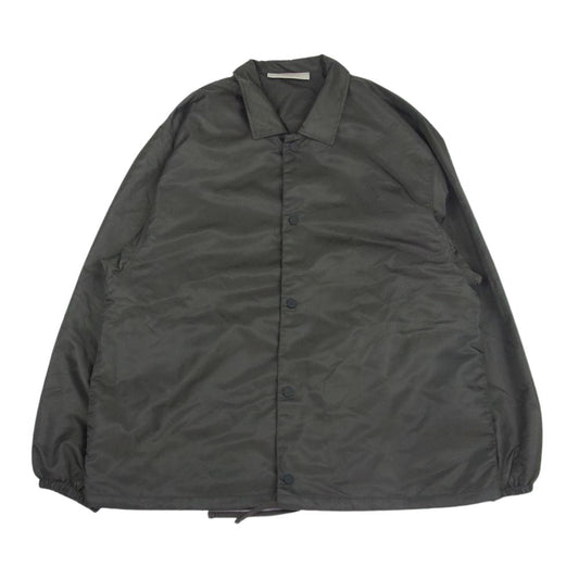 FEAR OF GOD フィアオブゴッド 22SS 8325-343-1507 FOG ESSENTIALS エッセンシャルズ Coaches Jacket コーチ ジャケット 1977 カーキ系 S【中古】