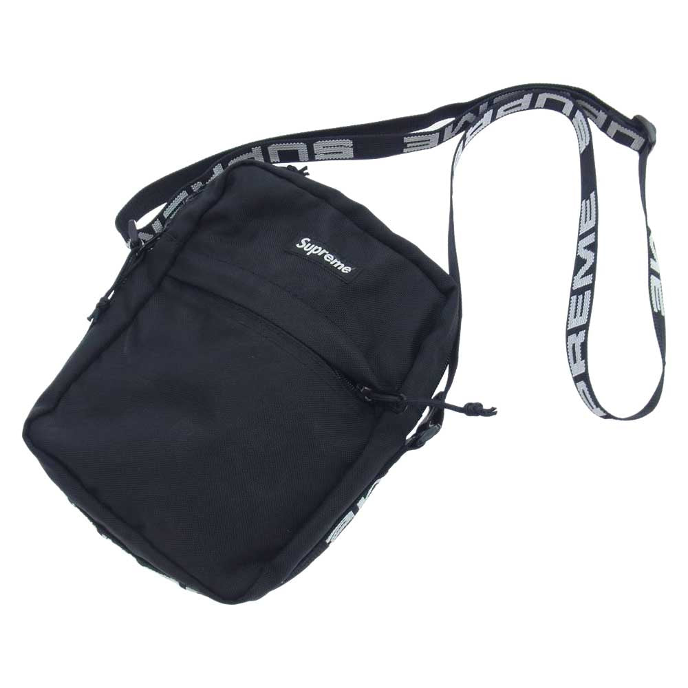 Supreme シュプリーム 18SS Shoulder Bag ボックス ロゴ ショルダー バッグ ブラック系【中古】