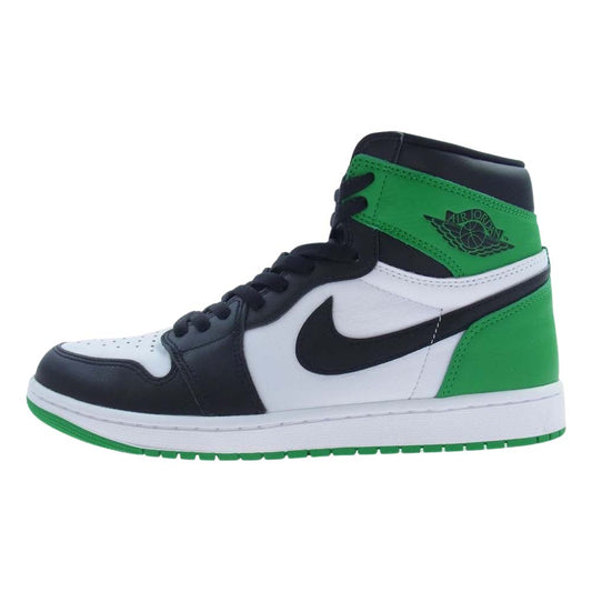 NIKE ナイキ DZ5485-031 Air Jordan 1 Retro High OG Celtics Black and Lucky Green エアジョーダン1 レトロ ハイ OG セルティックス スニーカー ホワイト系 グリーン系 ブラック系 29cm【中古】