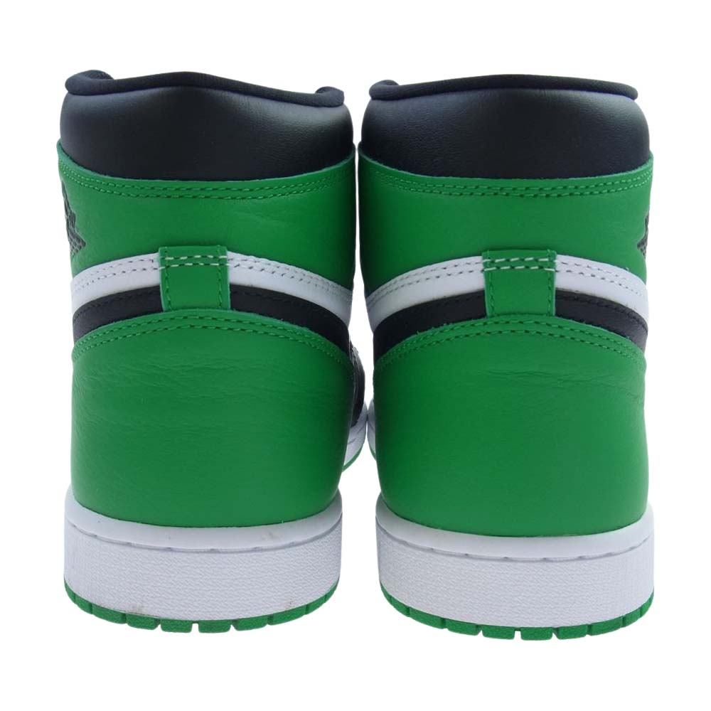 NIKE ナイキ DZ5485-031 Air Jordan 1 Retro High OG Celtics Black and Lucky Green エアジョーダン1 レトロ ハイ OG セルティックス スニーカー ホワイト系 グリーン系 ブラック系 29cm【中古】