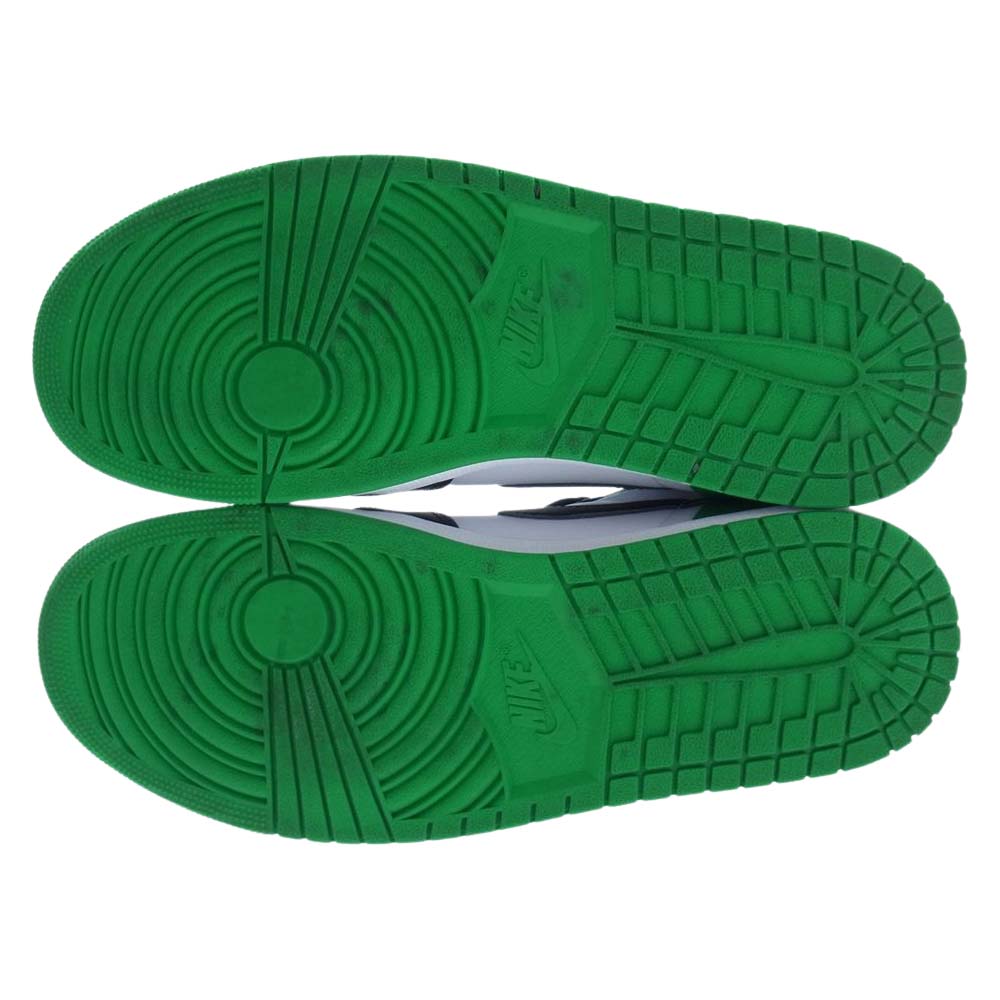 NIKE ナイキ DZ5485-031 Air Jordan 1 Retro High OG Celtics Black and Lucky Green エアジョーダン1 レトロ ハイ OG セルティックス スニーカー ホワイト系 グリーン系 ブラック系 29cm【中古】