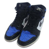NIKE ナイキ 555088-041 JORDAN 1 RETRO HIGH OG ROYAL TOE エアジョーダン 1 レトロ ハイ オリジナル ロイヤル トゥ スニーカー ブラック系 ホワイト系 ブルー系 28.5cm【中古】