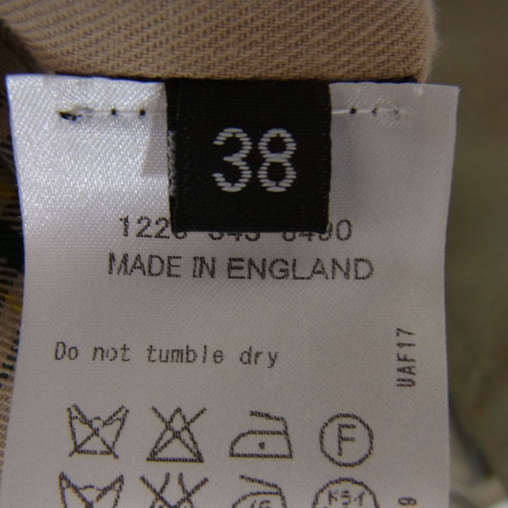 グレンフェル 1225-343-6490 英国製 国内正規品 トレンチコート カーキ系 38【中古】