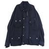 Sacai サカイ 18SS 18-01626M クラシック フィールド ジャケット リネン混 ネイビー系 2【中古】