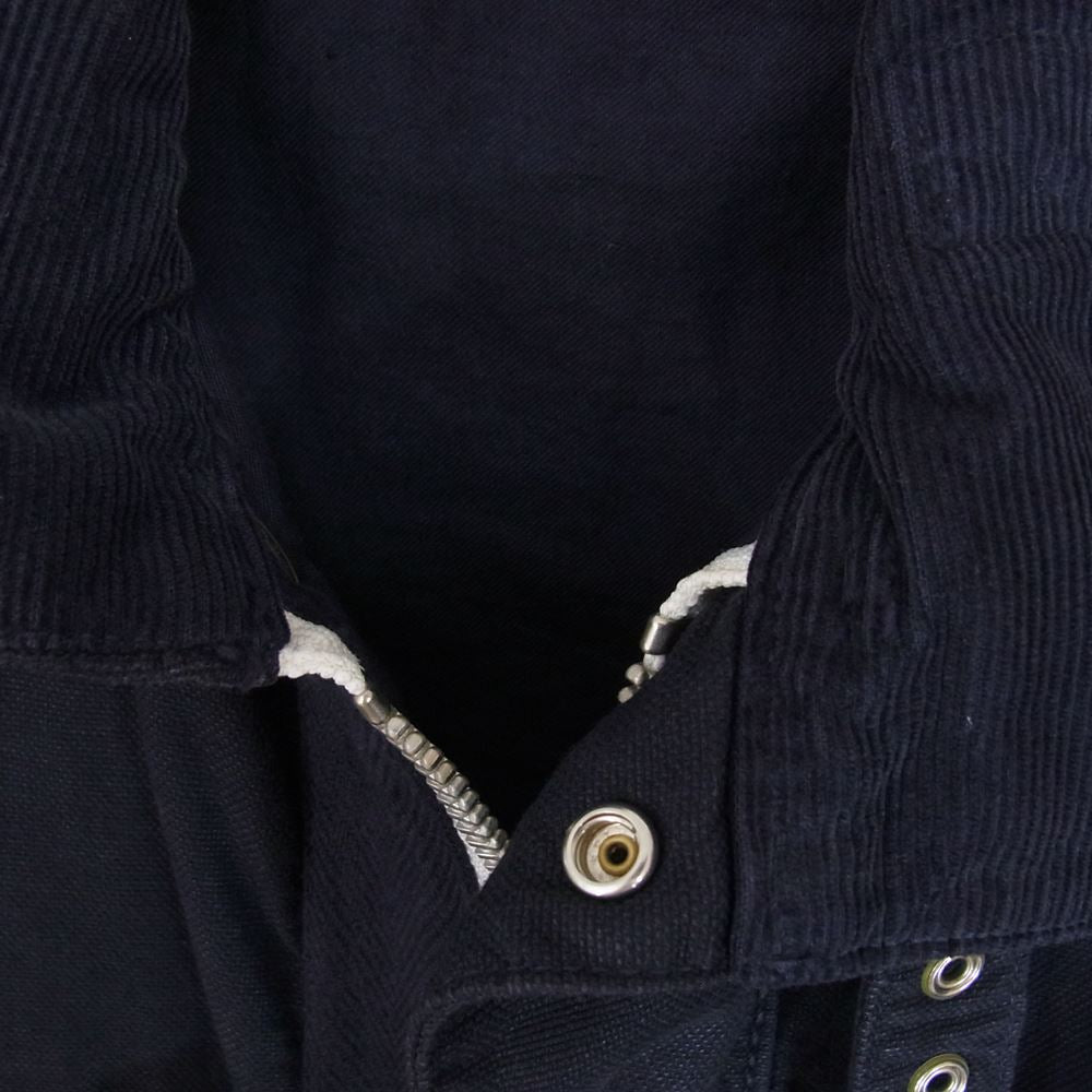 Sacai サカイ 18SS 18-01626M クラシック フィールド ジャケット リネン混 ネイビー系 2【中古】