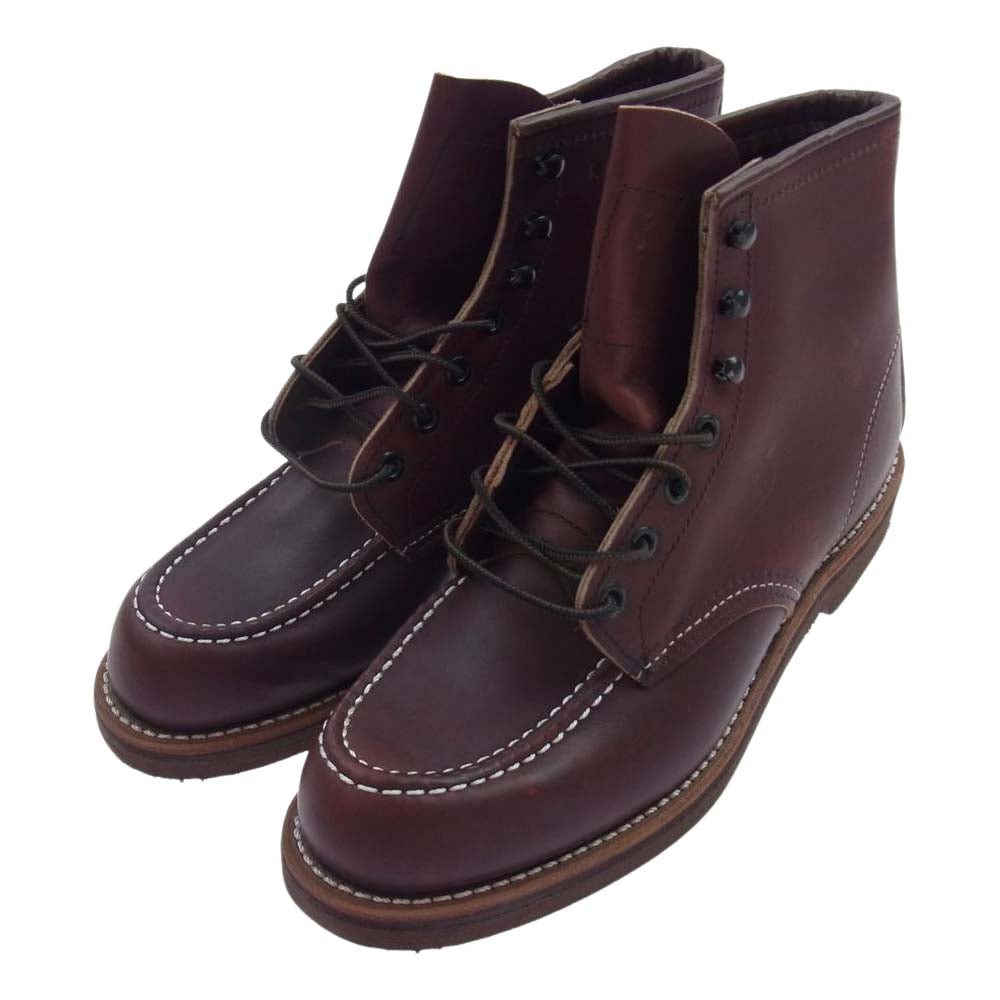 RED WING レッドウィング 213 UPCYCLE MOC TOE アップサイクル モックトゥ ブーツ ダークブラウン系 26cm【新古品】【未使用】【中古】