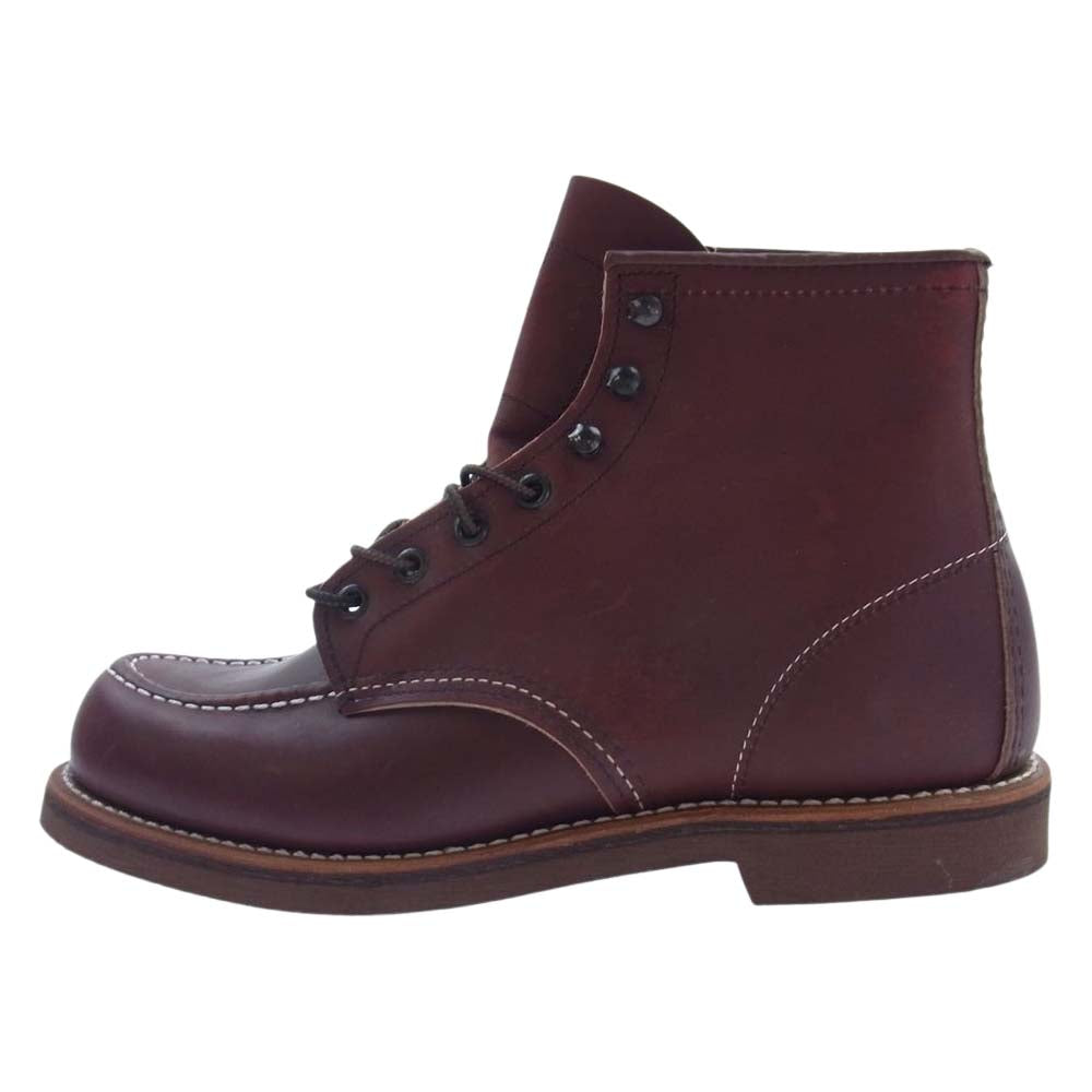 RED WING レッドウィング 213 UPCYCLE MOC TOE アップサイクル モックトゥ ブーツ ダークブラウン系 26cm【新古品】【未使用】【中古】