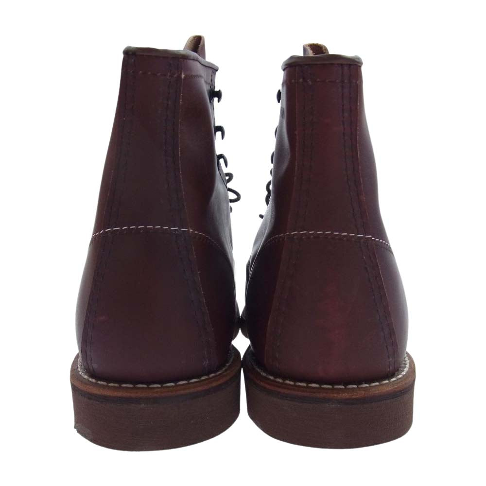 RED WING レッドウィング 213 UPCYCLE MOC TOE アップサイクル モックトゥ ブーツ ダークブラウン系 26cm【新古品】【未使用】【中古】