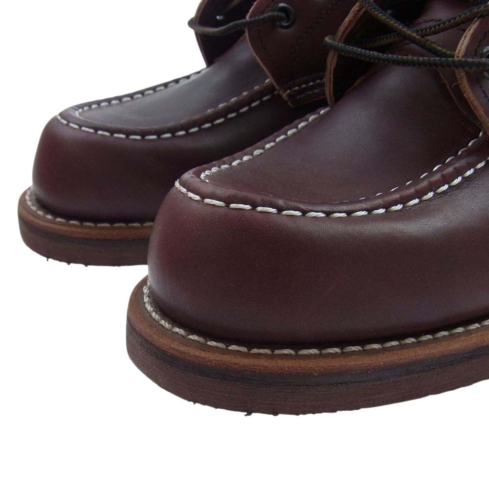 RED WING レッドウィング 213 UPCYCLE MOC TOE アップサイクル モックトゥ ブーツ ダークブラウン系 26cm【新古品】【未使用】【中古】