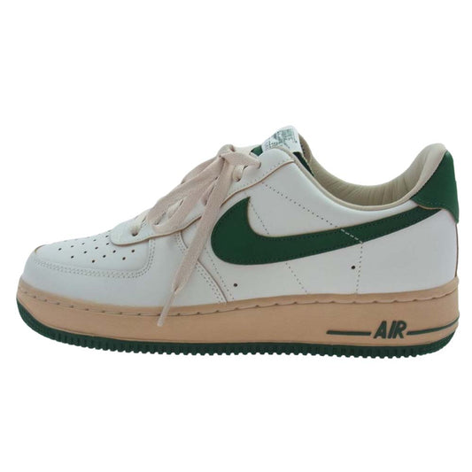 NIKE ナイキ DZ4764-133 WMNS Air Force 1 Low Green and Muslin AF1 ウィメンズ エアフォース1 ロー グリーン アンド モスリン スニーカー ホワイト系 グリーン系 27.5cm【新古品】【未使用】【中古】