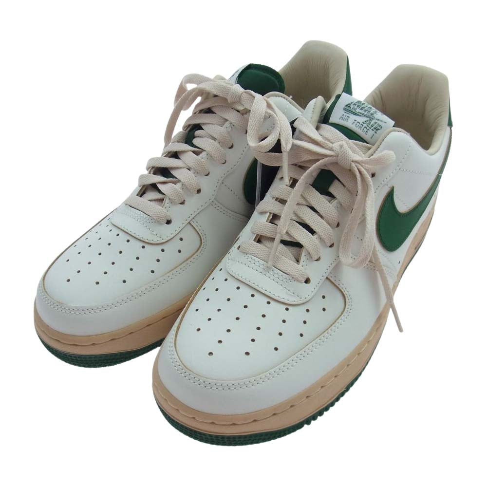 NIKE ナイキ DZ4764-133 WMNS Air Force 1 Low Green and Muslin AF1 ウィメンズ エアフォース1 ロー グリーン アンド モスリン スニーカー ホワイト系 グリーン系 27.5cm【新古品】【未使用】【中古】