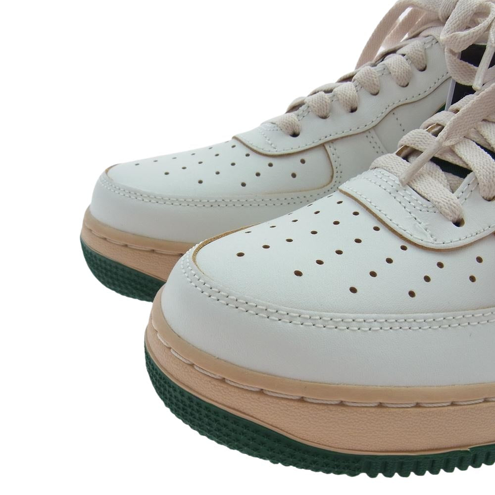 NIKE ナイキ DZ4764-133 WMNS Air Force 1 Low Green and Muslin AF1 ウィメンズ エアフォース1 ロー グリーン アンド モスリン スニーカー ホワイト系 グリーン系 27.5cm【新古品】【未使用】【中古】