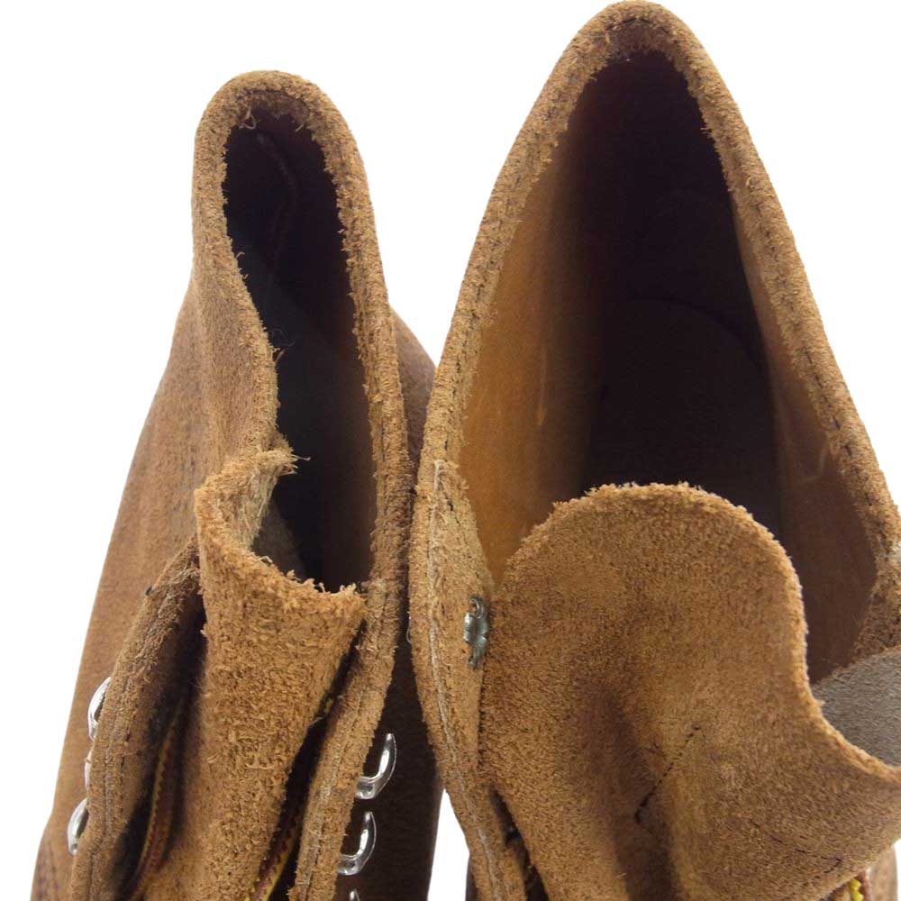 RED WING レッドウィング 8181 UPCYCLE アップサイクル スエード アイリッシュセッター ブーツ ライトブラウン系 26.5cm【新古品】【未使用】【中古】