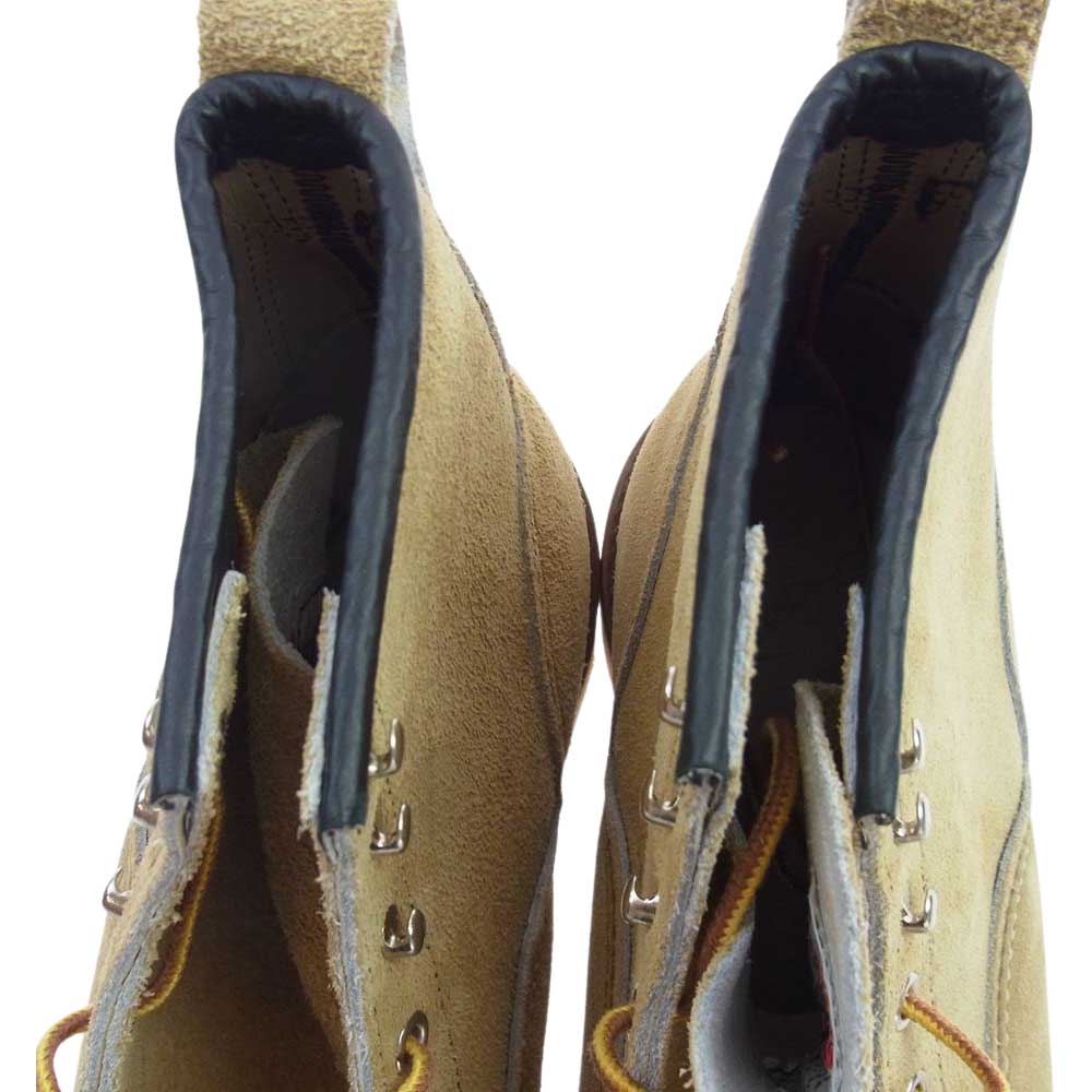 RED WING レッドウィング 2925 NONNATIVE BIOTOP ノンネイティブ ビオトープ ブーツ ベージュ系 26.5cm【新古品】【未使用】【中古】