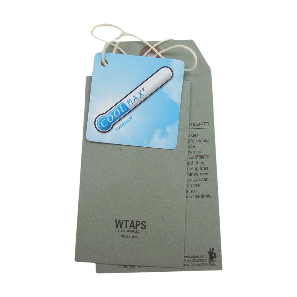 WTAPS ダブルタップス 15AW 152MADT-HT04 Beanie 04 WOOL ビーニー ウール ニット キャップ 帽子 ネイビー系 F【中古】