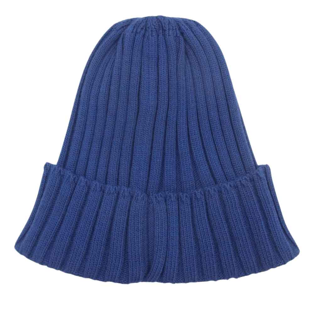 WTAPS ダブルタップス 16SS 161MADT-HT01 BIENIE 01 COPO COOLMAX ビーニー コポ クールマックス ニット キャップ 帽子 ネイビー系 F【中古】