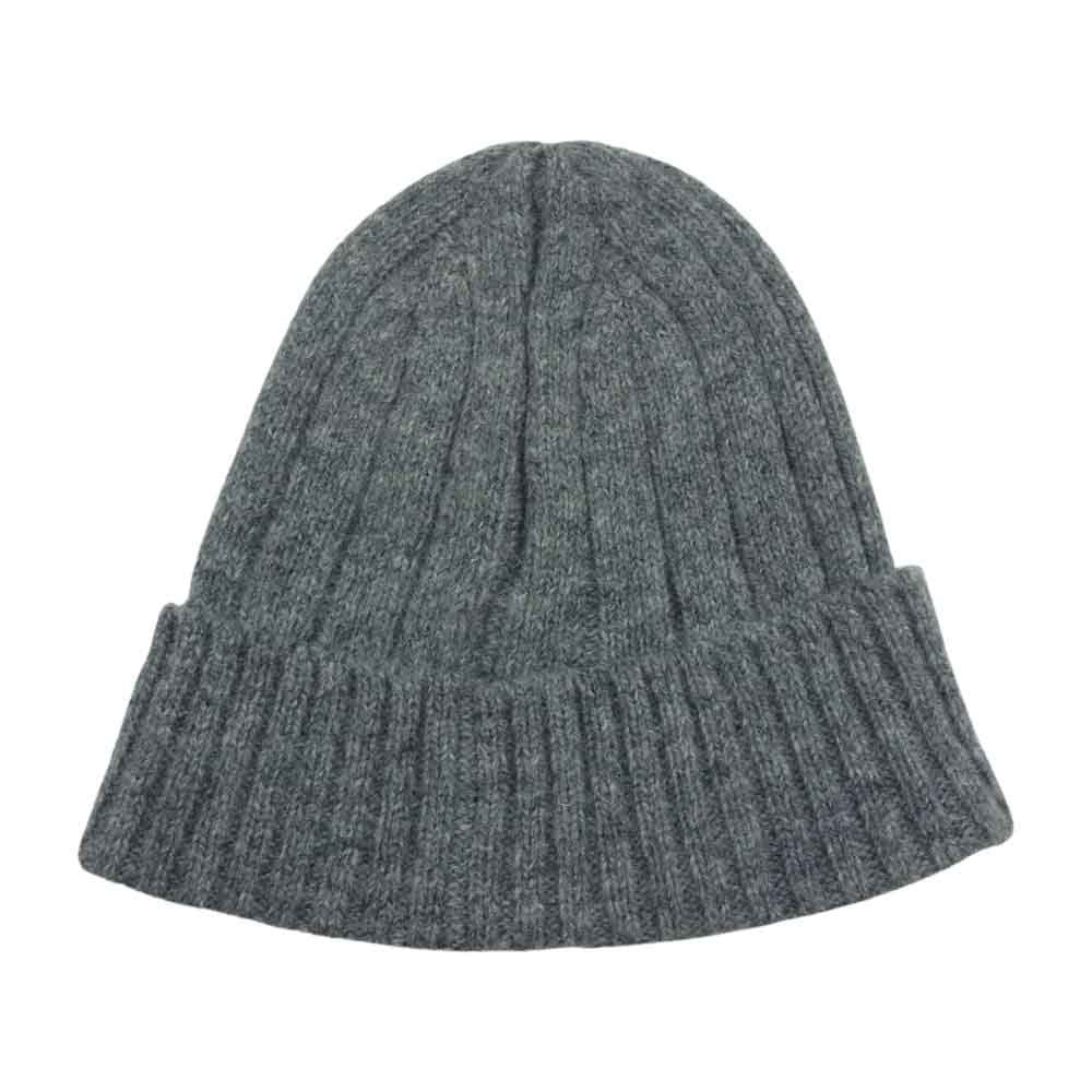 WTAPS ダブルタップス 13AW 132MADT-HT01 BEANIE 01 WOOL J C RENNIE ビーニー ウール レニー ニット キャップ 帽子 グレー系【中古】