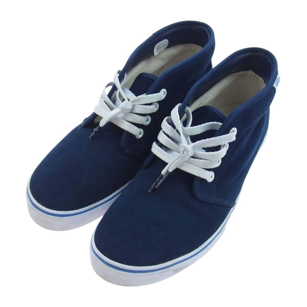 VANS バンズ V49CF-AH × A.H エーエイチ 長谷川昭雄 CHUKKA フィナム スニーカー ネイビー系 29cm【中古】