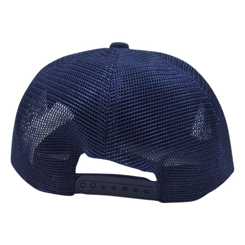 WTAPS ダブルタップス 14AW 142MYDT-HT03 MILITIA 03 CAP POLYESTER ミリティア キャップ ポリエステル メッシュ 帽子 ネイビー系【中古】