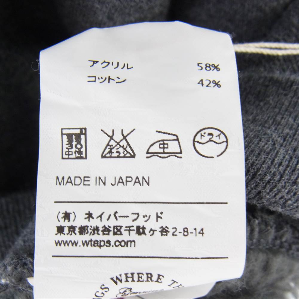 WTAPS ダブルタップス 15AW 152ATDT-CSM13 HELLWEEK CREWNECK ヘルウィーク クルーネック スウェット グレー系 M【中古】