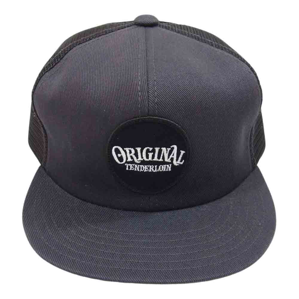 TENDERLOIN テンダーロイン T-TRUCKER CAP トラッカー キャップ メッシュ 帽子 チャコール系 ONE　SIZE【中古】