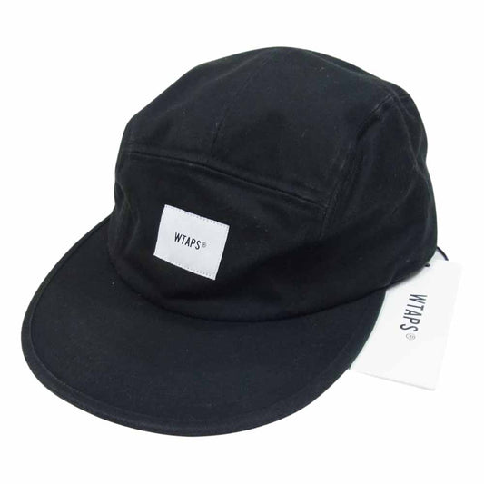 WTAPS ダブルタップス 191HCDT-HT02 T-5 02 バックサテン キャップ ロゴ 帽子 ブラック系 00【中古】