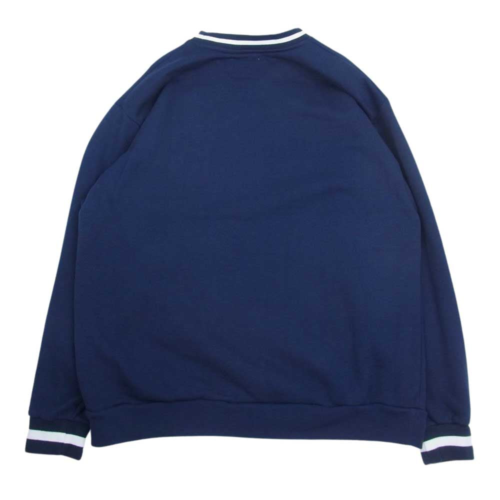WTAPS ダブルタップス 21AW 212ATDT-CSM17 WTVUA CREW NECK COPO クルーネック スウェット ネイビー系 03【中古】