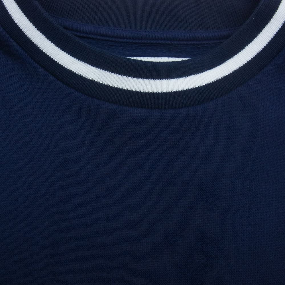 WTAPS ダブルタップス 21AW 212ATDT-CSM17 WTVUA CREW NECK COPO クルーネック スウェット ネイビー系 03【中古】