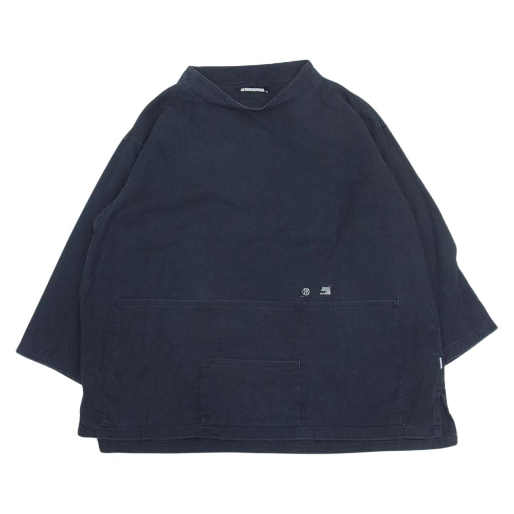 NEIGHBORHOOD ネイバーフッド 22SS 221YTNH-SHM02 PO/LC-SHIRT.LS ロングスリーブ Tシャツ 長袖 ロンT プルオーバー シャツ ブラック系 5【中古】