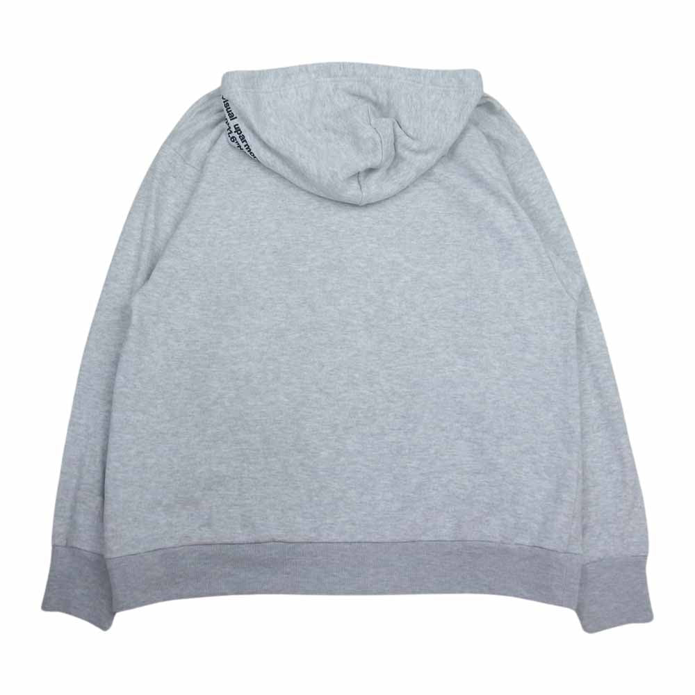 WTAPS ダブルタップス 19AW 192ATDT-CSM16 AXE. DESIGN HOODED 02 SWEAT SHIRT フーデッド スウェット シャツ パーカー フーディー フード ロゴ刺? グレー系 02【中古】