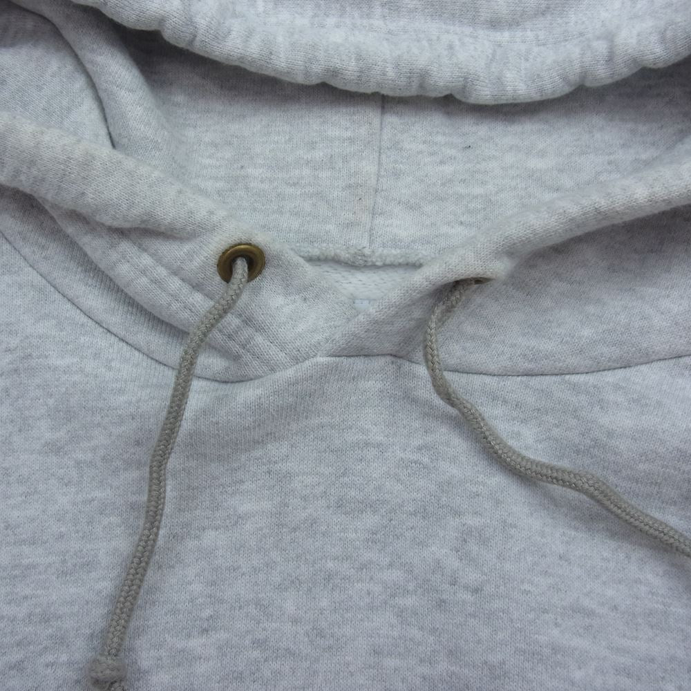 WTAPS ダブルタップス 19AW 192ATDT-CSM16 AXE. DESIGN HOODED 02 SWEAT SHIRT フーデッド スウェット シャツ パーカー フーディー フード ロゴ刺? グレー系 02【中古】