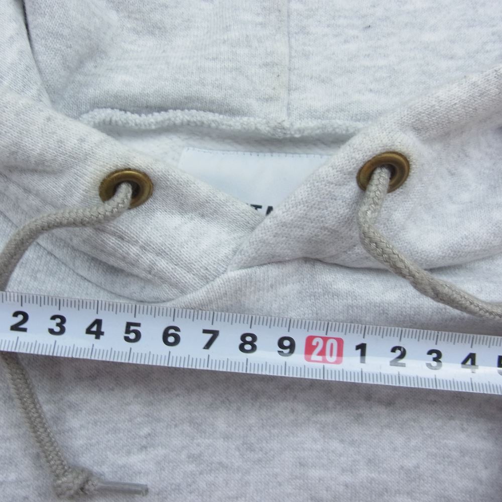 WTAPS ダブルタップス 19AW 192ATDT-CSM16 AXE. DESIGN HOODED 02 SWEAT SHIRT フーデッド スウェット シャツ パーカー フーディー フード ロゴ刺? グレー系 02【中古】