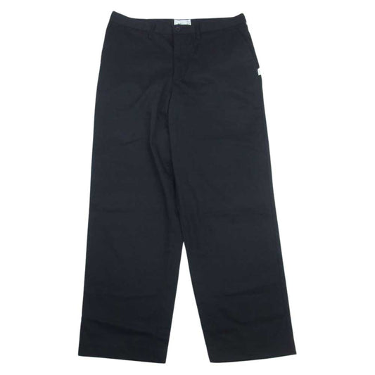 WTAPS ダブルタップス 22AW 222BRDT-PTM04 CREASE TROUSERS クリーストラウザーズ スラックス パンツ ブラック系 04【中古】