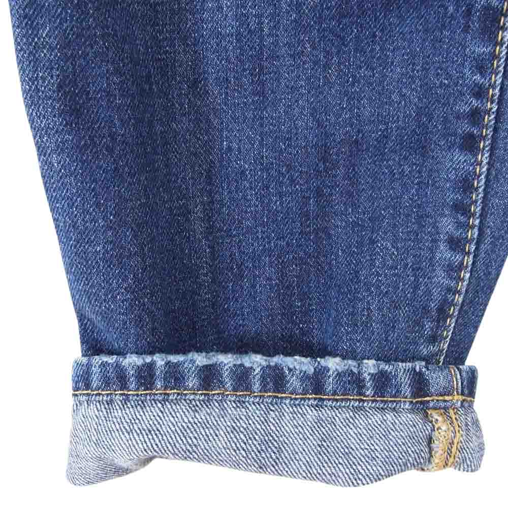 DSQUARED2 ディースクエアード S72LA0578 S30281 ダメージ加工 リペア加工 クラッシュ スキニー デニム インディゴブルー系 40【中古】