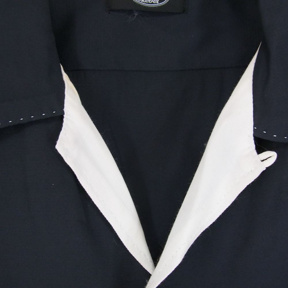 RUDE GALLERY ルードギャラリー Black Rebel ブラック レーベル レーヨン 長袖 オープンカラーシャツ ブラック系 M【中古】